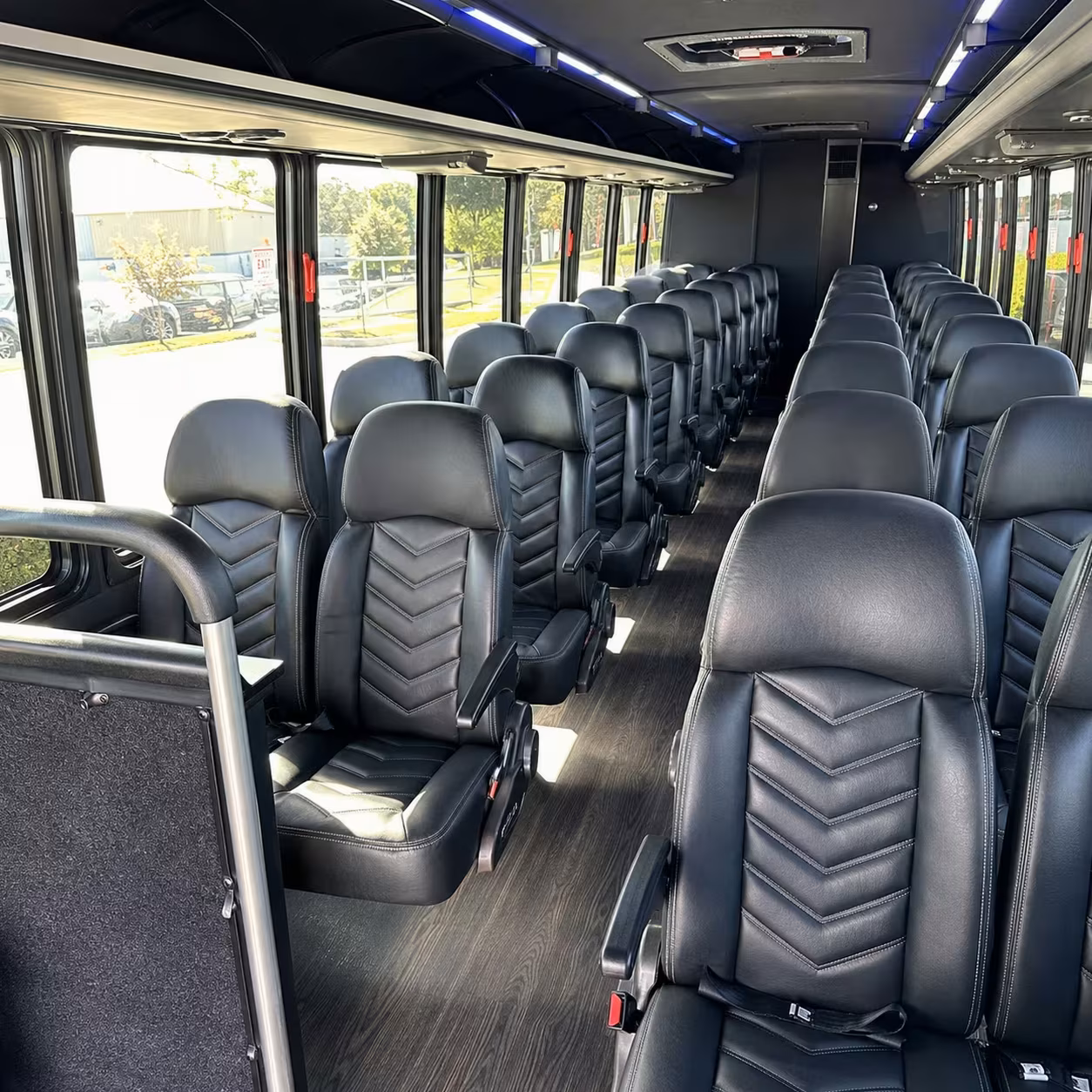 30 passenger minibus interior