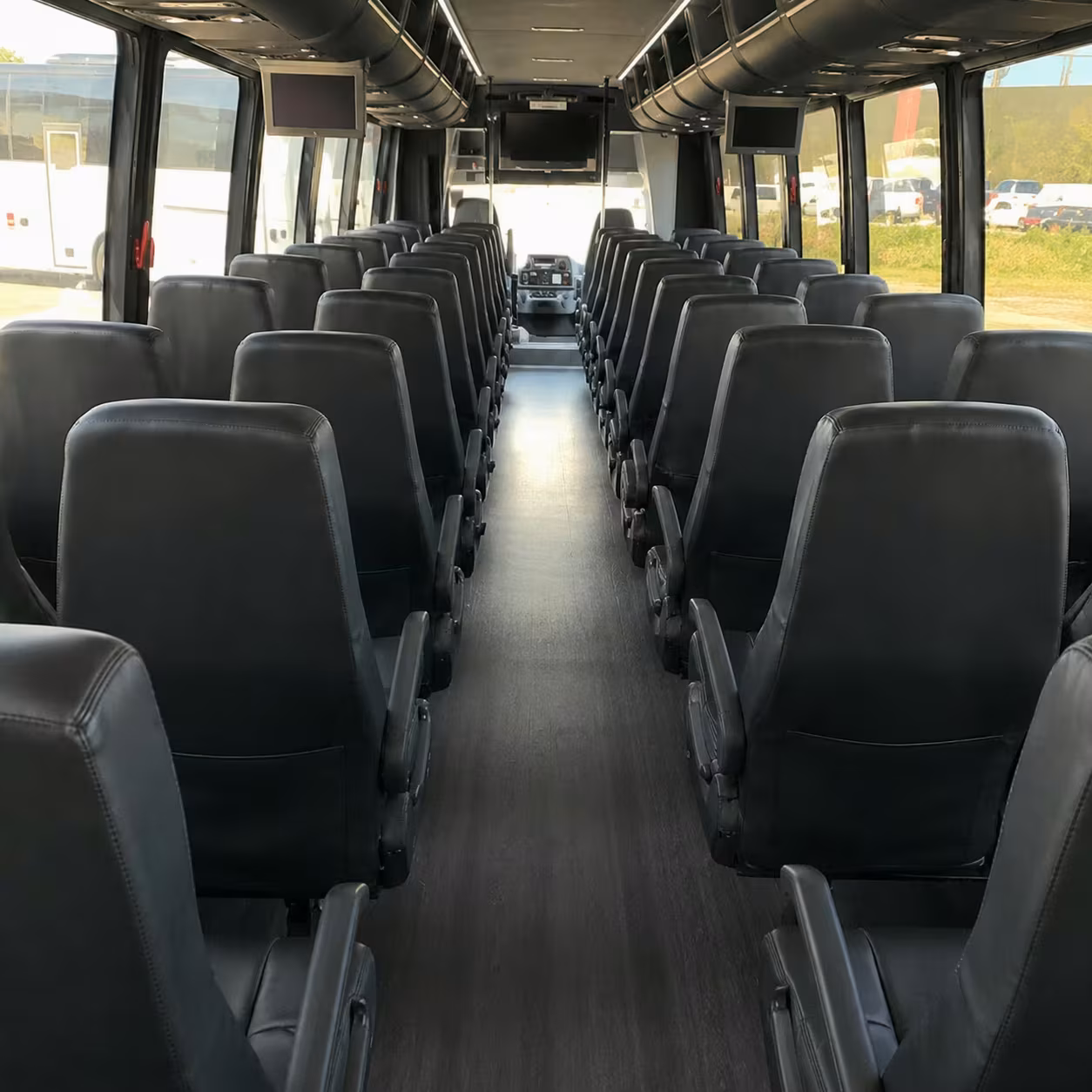 35 passenger minibus interior