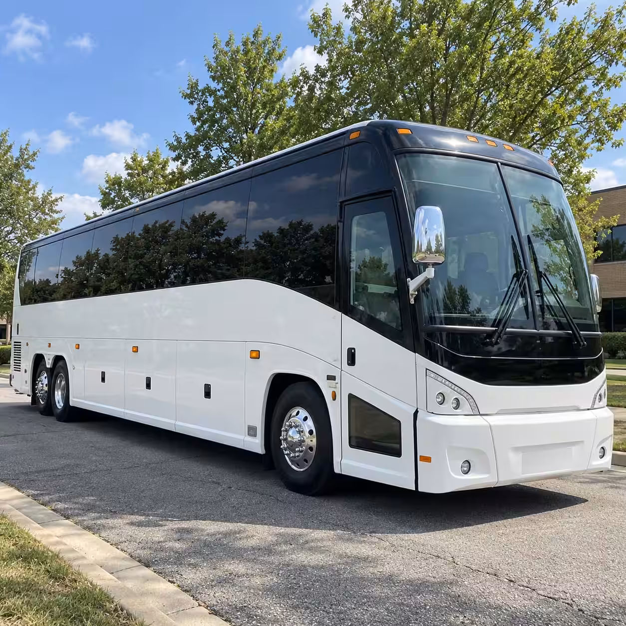 56 passenger charter bus