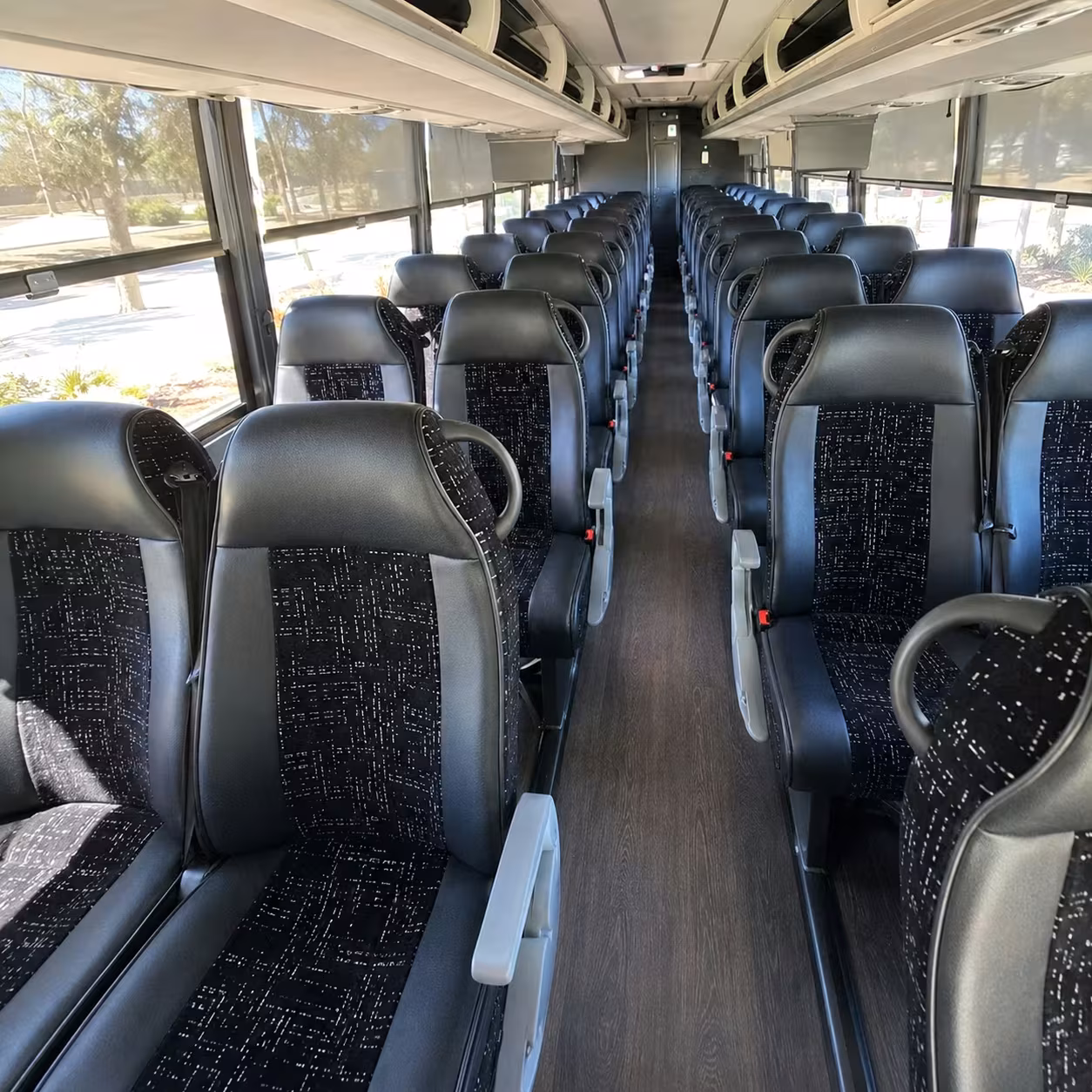 folsom charter bus interior
