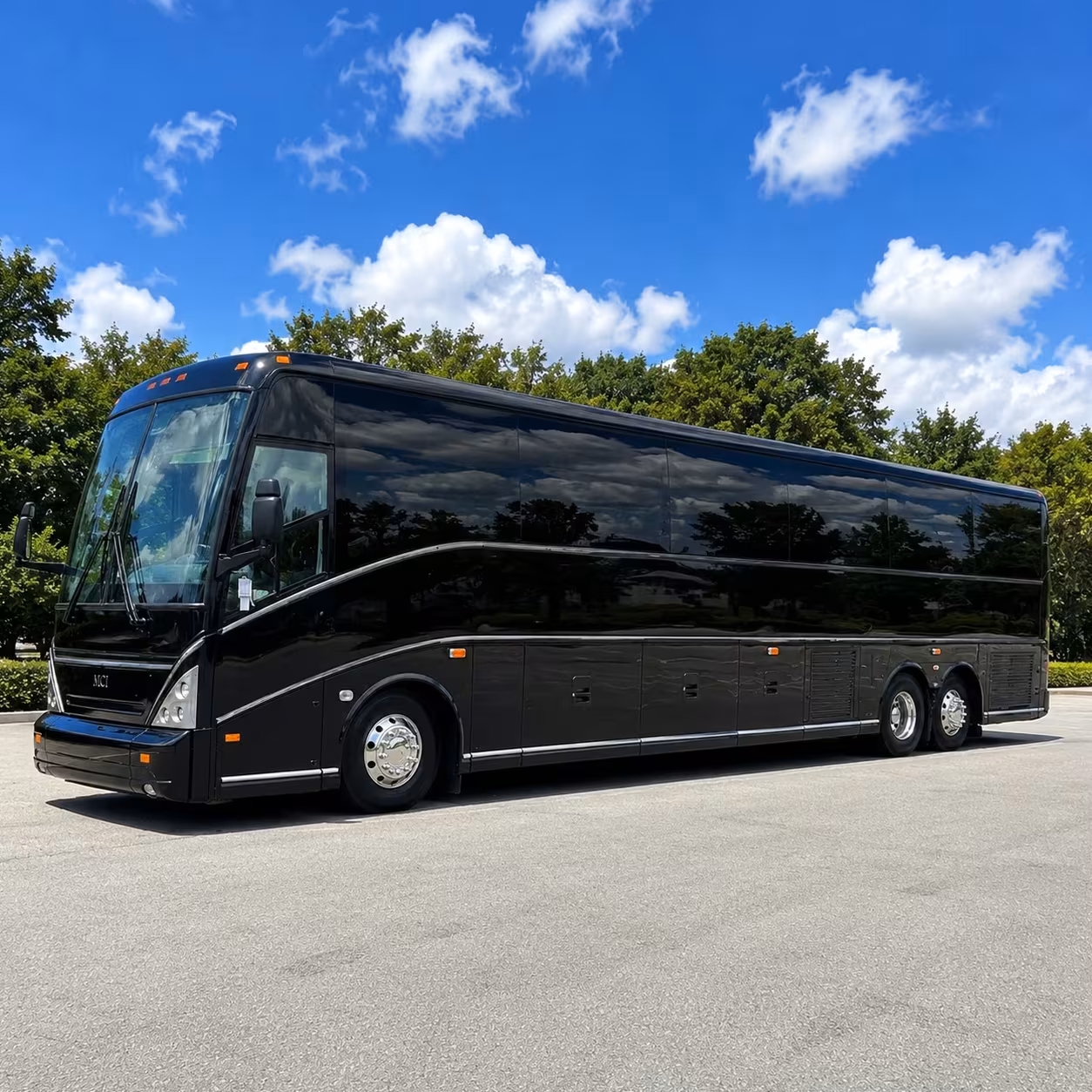 folsom wedding shuttle buses for ceremony and reception venues