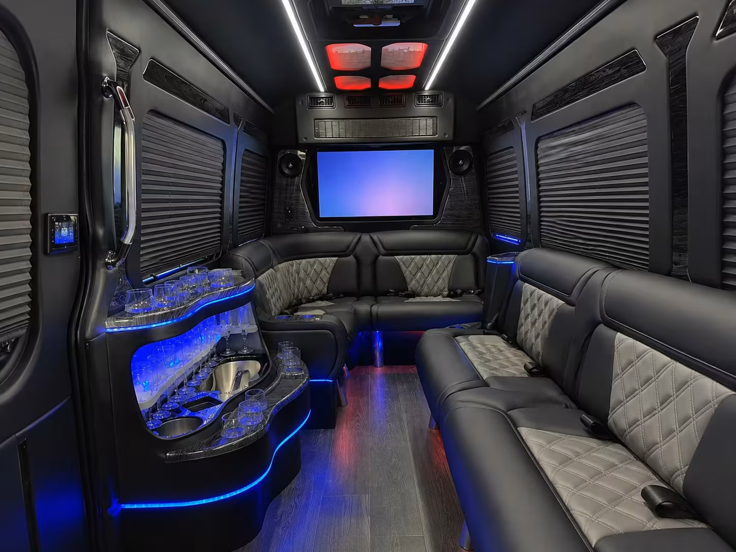 rehearsal dinner shuttle buses in folsom and el dorado hills