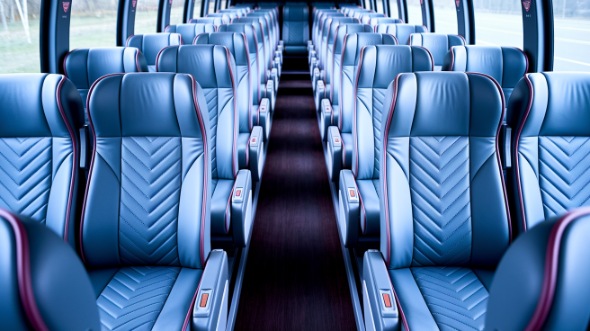 54 passenger charter bus interior folsom
