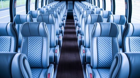 55 passenger charter bus interior folsom