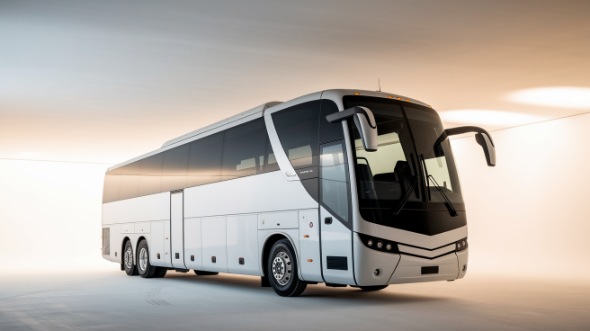 56 passenger charter bus folsom