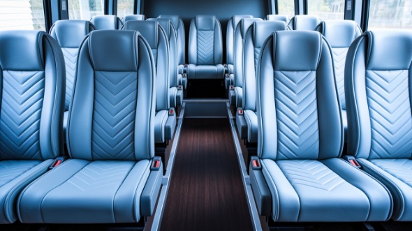 folsom 30 passenger minibus inside