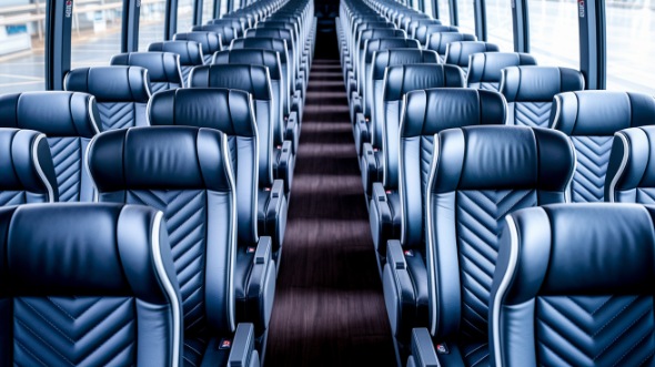 folsom 50 passenger charter bus rental