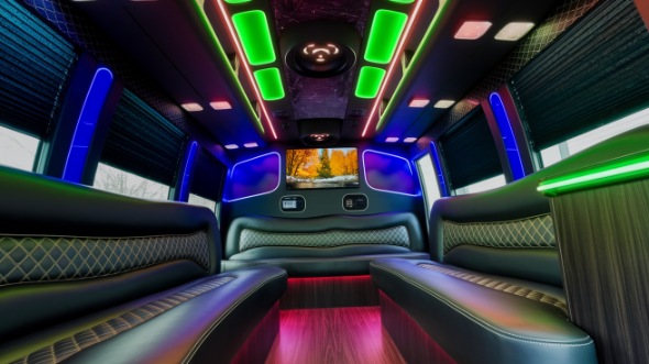 folsom party bus rental inside